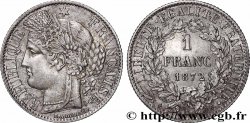 1 franc Cérès, IIIe République 1872 Bordeaux F.216/6
