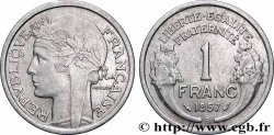 1 franc Morlon, légère 1957 Beaumont-Le-Roger F.221/20