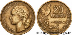 20 francs G. Guiraud 1951 Beaumont-Le-Roger F.402/8