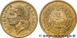 5 francs Lavrillier, bronze-aluminium 1940  F.337/4