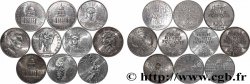 Lot de 10 pièces de 100 francs commémoratives - - F.-/