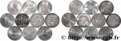 Lot de 10 pièces de 100 francs commémoratives - - F.-/