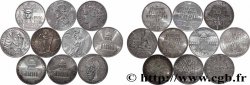 Lot de 10 pièces de 100 francs commémoratives - - F.-/