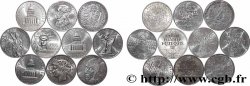 Lot de 10 pièces de 100 francs commémoratives - - F.-/