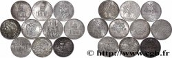 Lot de 10 pièces de 100 francs commémoratives - - F.-/