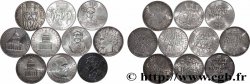 Lot de 10 pièces de 100 francs commémoratives - - F.-/