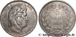 5 francs IIIe type Domard 1847 Paris F.325/14