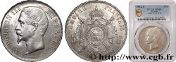 5 francs Napoléon III, tête nue 1854 Paris F.330/1 SUP62 PCGS