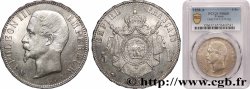 5 francs Napoléon III, tête nue 1858 Paris F.330/11 FDC65 PCGS
