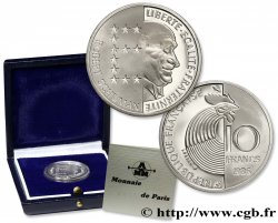 Belle Épreuve argent 10 francs Schuman 1986  F5.1303 2 FDC70 