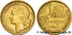 50 francs Guiraud 1951 Beaumont-Le-Roger F.425/6 XF45 