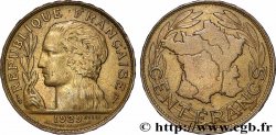 Concours de 100 francs or, essai de Delamarre en bronze-aluminium 1929 Paris GEM.279 4