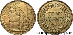 Concours de 100 francs or, essai de Lavrillier en bronze-aluminium 1929 Paris GEM.287 4