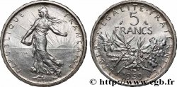 Essai de 5 francs Semeuse, argent, petit 5 1959 Paris F.340/2