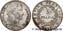 5 francs Napoléon Empereur, Empire français 1811 Paris F.307/27