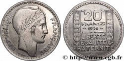 Essai de 20 francs Turin en cupro-nickel 1945 Paris GEM.206 1