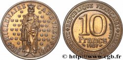 Essai de 10 francs Millénaire Capétien 1987 Pessac F.371/1