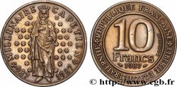 Essai de 10 francs Millénaire Capétien 1987 Pessac F.371/1