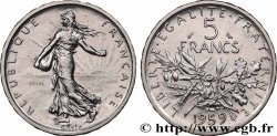 Essai de 5 francs Semeuse, argent, grand 5 1959 Paris F.340/1