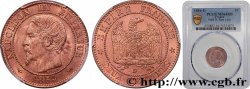 Deux centimes Napoléon III, tête nue 1854 Lyon F.107/15