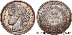 50 centimes Cérès, IIe République 1850 Paris F.184/2