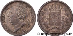 1/2 franc Louis XVIII 1823 Paris F.179/34