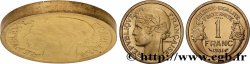 Essai-Piéfort de 1 franc Morlon 1931  GEM.97 EP