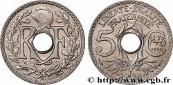 Essai de 5 centimes Lindauer maillechort, ESSAI en relief 1938 Paris F.123A/1
