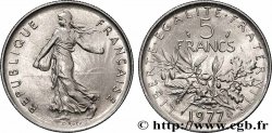 5 francs Semeuse, nickel 1977 Pessac F.341/9