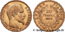 20 francs or Napoléon III, tête nue 1858 Paris F.531/13