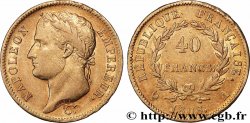 40 francs or Napoléon Ier tête laurée, République française 1808 Paris F.540/2