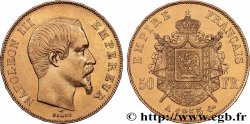 50 francs or Napoléon III, tête nue 1855 Paris F.547/1