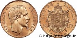 50 francs or Napoléon III, tête nue 1857 Paris F.547/4