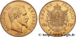 100 francs or Napoléon III, tête nue 1857 Paris F.550/4