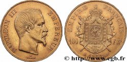 100 francs or Napoléon III, tête nue 1858 Paris F.550/5