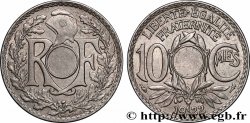10 centimes Lindauer, Fautée non perforée 1922  F.138/6 var. VZ 