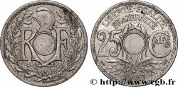25 centimes Lindauer, non perforée 1927  F.171/11 var.