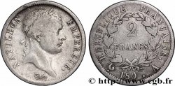 2 francs Napoléon Ier tête laurée, République française 180 Paris F.254/1