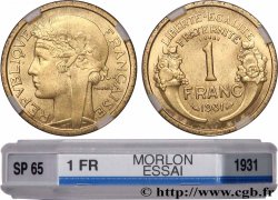 Essai de 1 franc Morlon 1931  F.219/1 FDC65 GENI