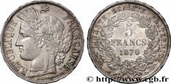 5 francs Cérès, avec légende 1870 Paris F.333/1