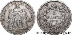 5 francs Hercule 1875 Paris F.334/14 TB 