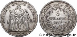 5 francs Hercule 1877 Paris F.334/19