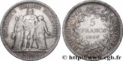 5 francs Hercule, IIe République 1848 Paris F.326/1