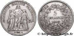 5 francs Hercule, IIe République 1848 Paris F.326/1