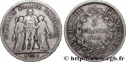 5 francs Hercule, IIe République 1849 Paris F.326/5 TB 