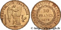 20 francs génie, Troisième république 1878 Paris F.533/6