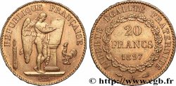 20 francs or Génie, Troisième République 1897 Paris F.533/22