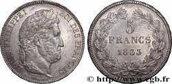 5 francs IIe type Domard 1833 Paris F.324/14