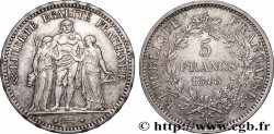 5 francs Hercule, IIe République 1848 Paris F.326/1