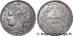 5 francs Cérès, avec légende 1870 Paris F.333/1